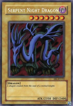 Serpent Night Dragon [SRL-103] Secret Rare | Game Master's Emporium (The New GME)