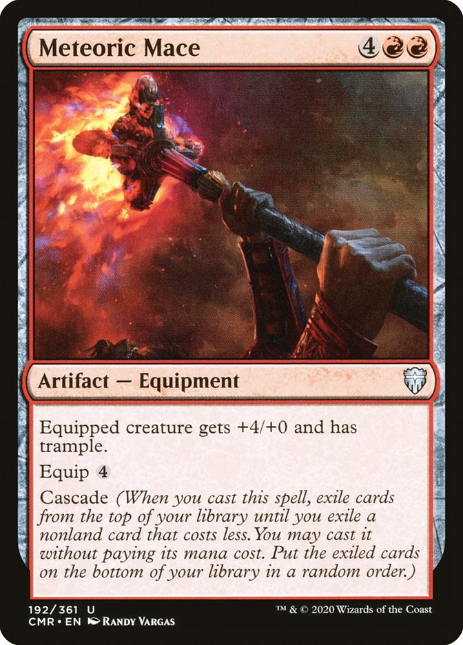 Meteoric Mace [Commander Legends] | Game Master's Emporium (The New GME)