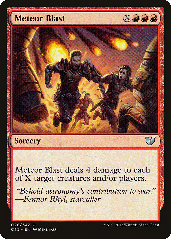Meteor Blast [Commander 2015] | Game Master's Emporium (The New GME)