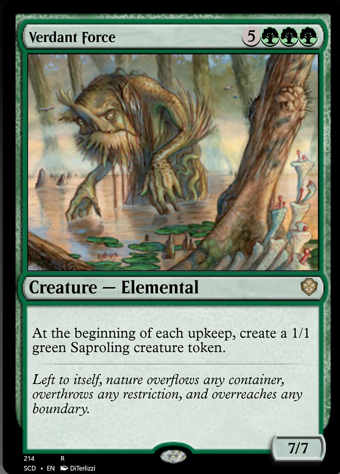 Verdant Force [Starter Commander Decks] | Game Master's Emporium (The New GME)