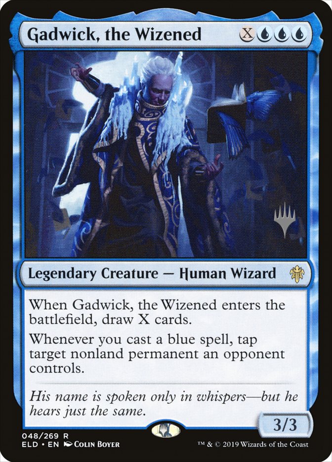 Gadwick, the Wizened (Promo Pack) [Throne of Eldraine Promos] | Game Master's Emporium (The New GME)