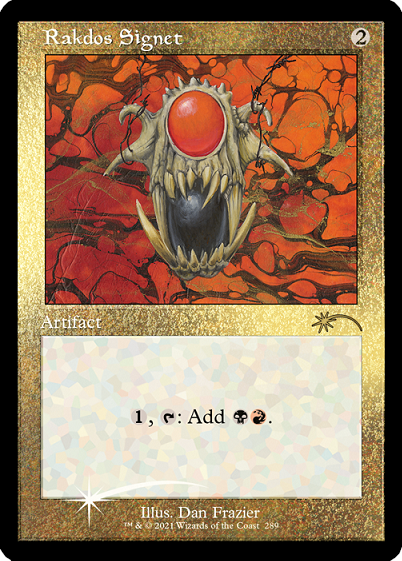 Rakdos Signet (Retro) (Foil Etched) [Secret Lair Drop Series] | Game Master's Emporium (The New GME)