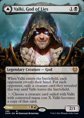 Valki, God of Lies // Tibalt, Cosmic Impostor (Borderless) [Kaldheim] | Game Master's Emporium (The New GME)