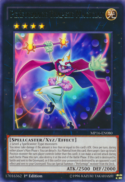 Performage Trapeze Magician [MP16-EN080] Rare | Game Master's Emporium (The New GME)