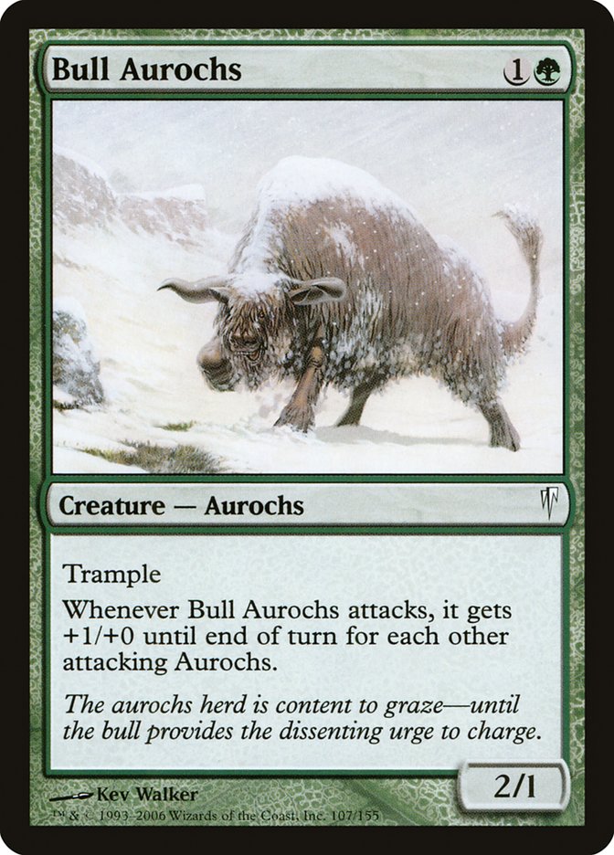 Bull Aurochs [Coldsnap] | Game Master's Emporium (The New GME)