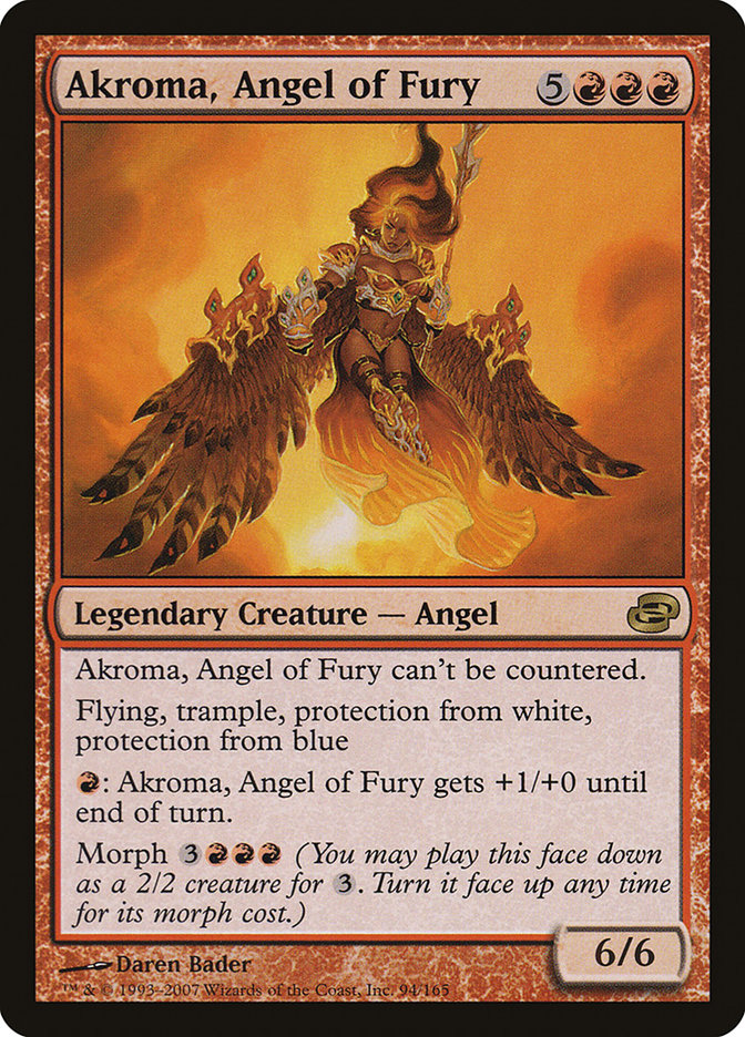 Akroma, Angel of Fury [Planar Chaos] | Game Master's Emporium (The New GME)