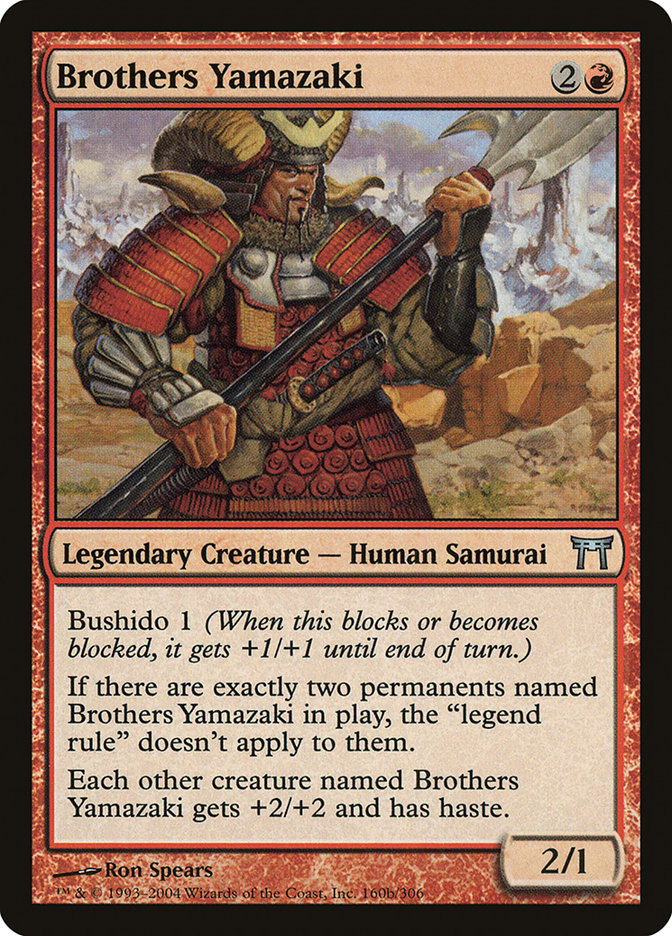 Brothers Yamazaki (160b/306) [Champions of Kamigawa] | Game Master's Emporium (The New GME)