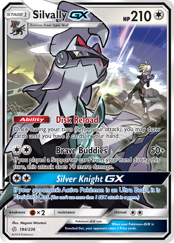 Silvally GX (184/236) [Sun & Moon: Cosmic Eclipse] | Game Master's Emporium (The New GME)