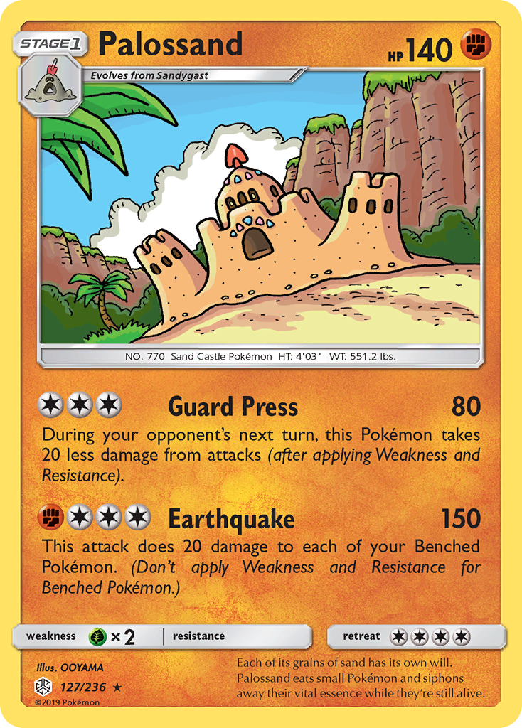 Palossand (127/236) [Sun & Moon: Cosmic Eclipse] | Game Master's Emporium (The New GME)