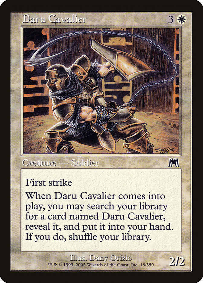 Daru Cavalier [Onslaught] | Game Master's Emporium (The New GME)
