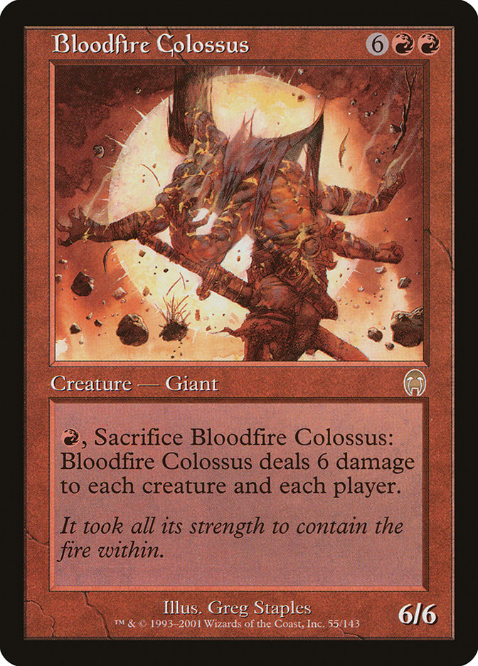Bloodfire Colossus [Apocalypse] | Game Master's Emporium (The New GME)