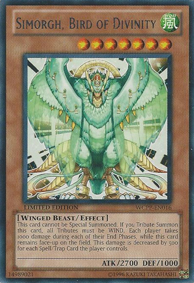 Simorgh, Bird of Divinity [WCPP-EN016] Rare | Game Master's Emporium (The New GME)