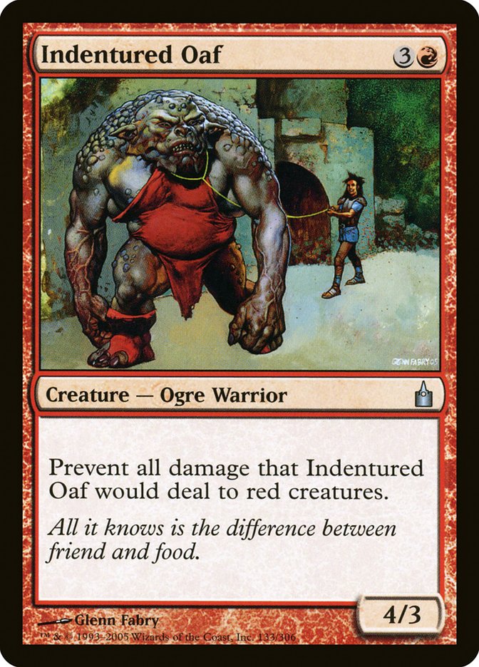 Indentured Oaf [Ravnica: City of Guilds] | Game Master's Emporium (The New GME)