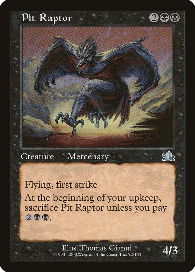 Pit Raptor [Prophecy] | Game Master's Emporium (The New GME)