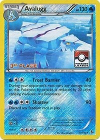 Avalugg (31/106) (League Promo 3rd Place) [XY: Flashfire] | Game Master's Emporium (The New GME)