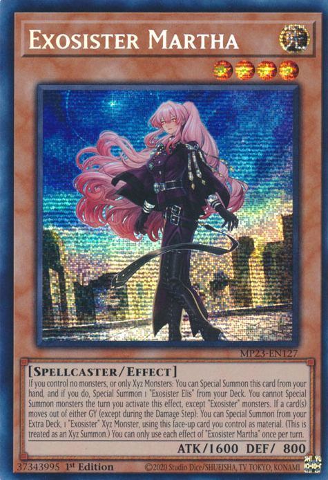 Exosister Martha [MP23-EN127] Prismatic Secret Rare | Game Master's Emporium (The New GME)