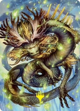 Kura, the Boundless Sky Art Card (Gold-Stamped Signature) [Kamigawa: Neon Dynasty Art Series] | Game Master's Emporium (The New GME)