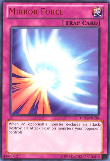 Mirror Force (Red) [DL15-EN018] Rare | Game Master's Emporium (The New GME)
