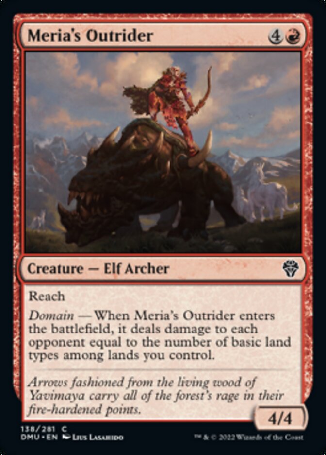 Meria's Outrider [Dominaria United] | Game Master's Emporium (The New GME)