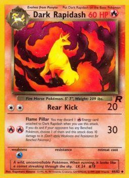 Dark Rapidash (44/82) [Team Rocket Unlimited] | Game Master's Emporium (The New GME)