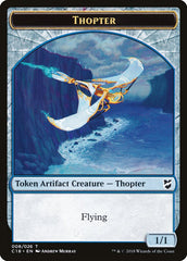 Myr (007) // Thopter (008) Double-Sided Token [Commander 2018 Tokens] | Game Master's Emporium (The New GME)
