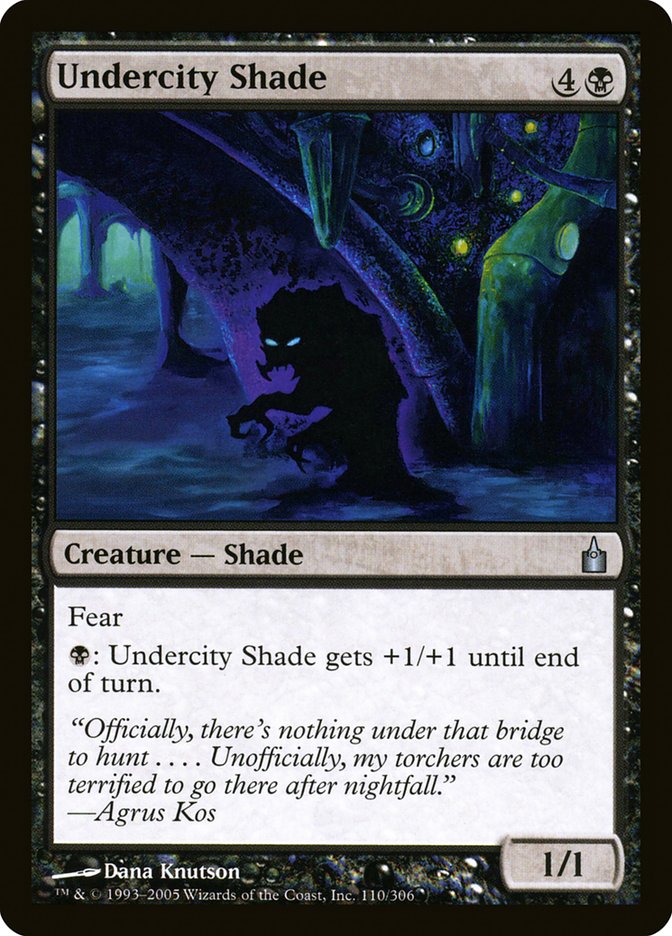 Undercity Shade [Ravnica: City of Guilds] | Game Master's Emporium (The New GME)