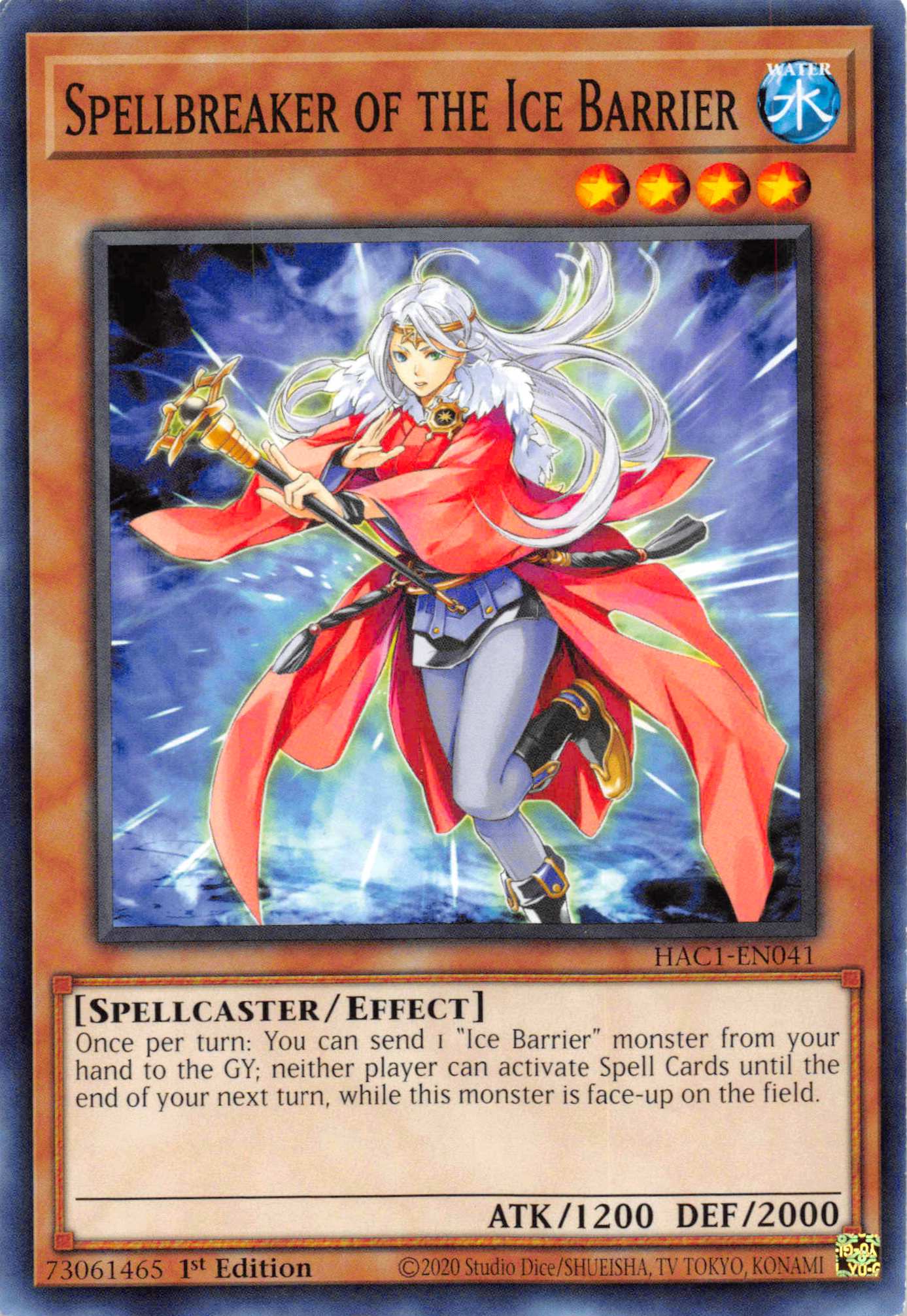 Spellbreaker of the Ice Barrier [HAC1-EN041] Common | Game Master's Emporium (The New GME)