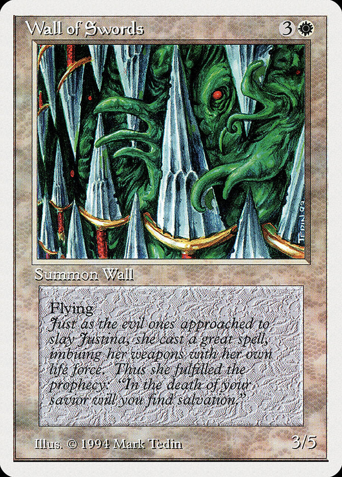 Wall of Swords [Summer Magic / Edgar] | Game Master's Emporium (The New GME)