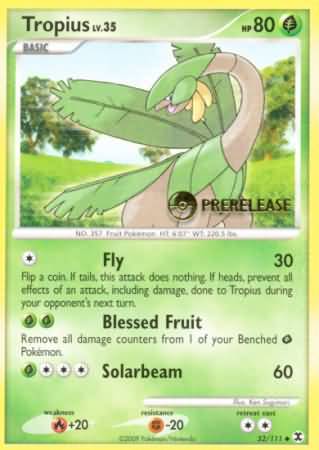 Tropius (52/111) (Prerelease Promo) [Nintendo: Black Star Promos] | Game Master's Emporium (The New GME)