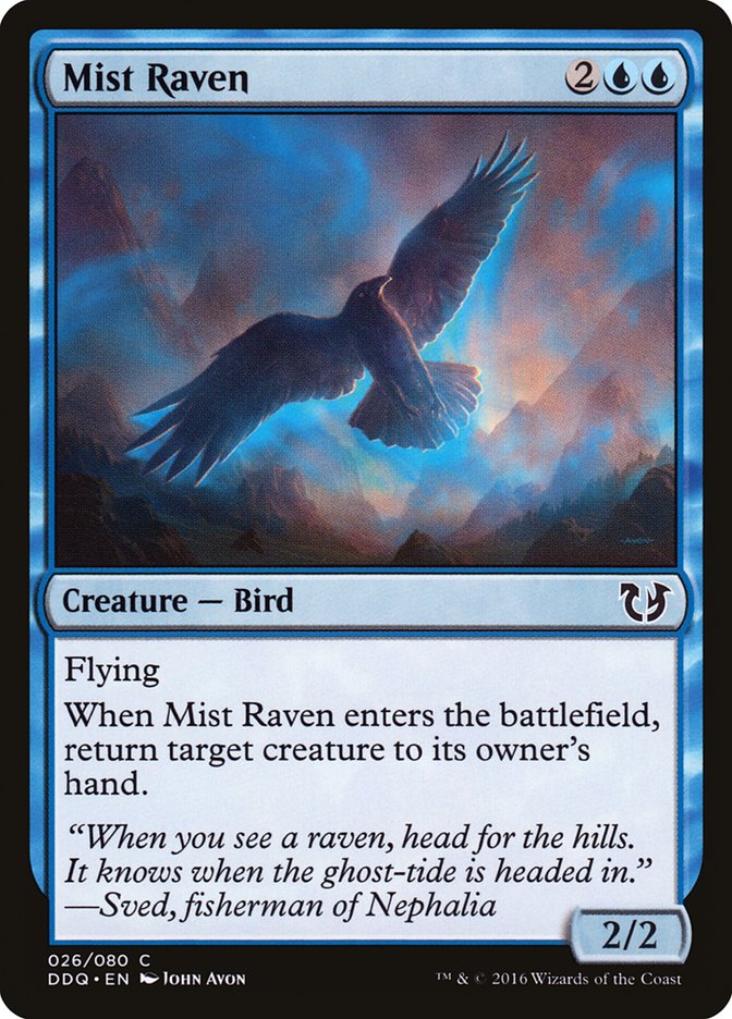 Mist Raven [Duel Decks: Blessed vs. Cursed] | Game Master's Emporium (The New GME)