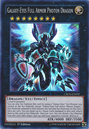 Galaxy-Eyes Full Armor Photon Dragon [CROS-EN095] Super Rare | Game Master's Emporium (The New GME)