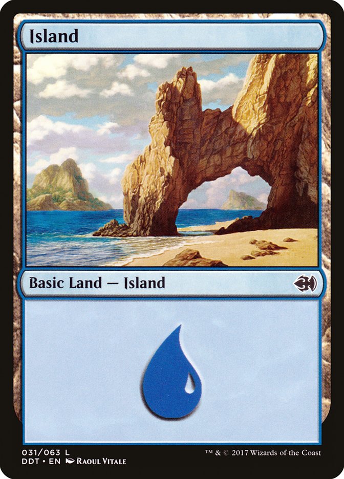 Island (31) [Duel Decks: Merfolk vs. Goblins] | Game Master's Emporium (The New GME)