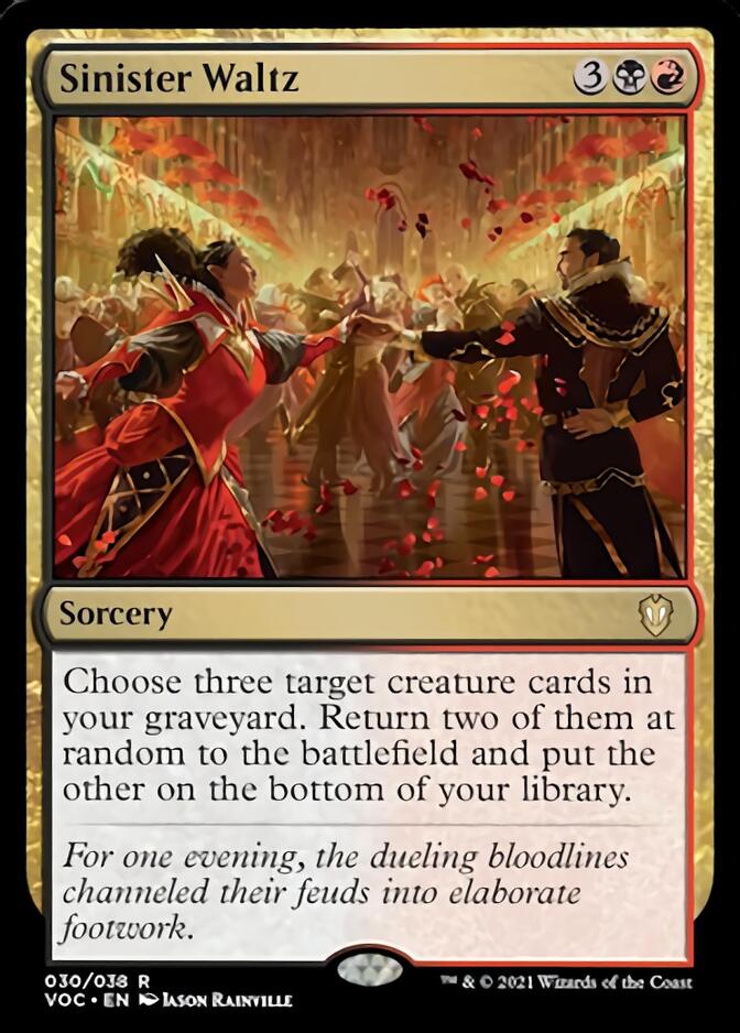 Sinister Waltz [Innistrad: Crimson Vow Commander] | Game Master's Emporium (The New GME)