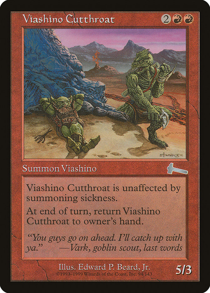 Viashino Cutthroat [Urza's Legacy] | Game Master's Emporium (The New GME)