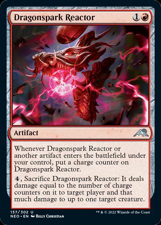 Dragonspark Reactor [Kamigawa: Neon Dynasty] | Game Master's Emporium (The New GME)