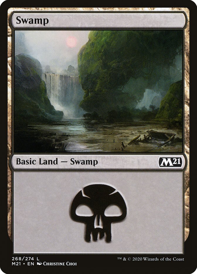 Swamp (268) [Core Set 2021] | Game Master's Emporium (The New GME)