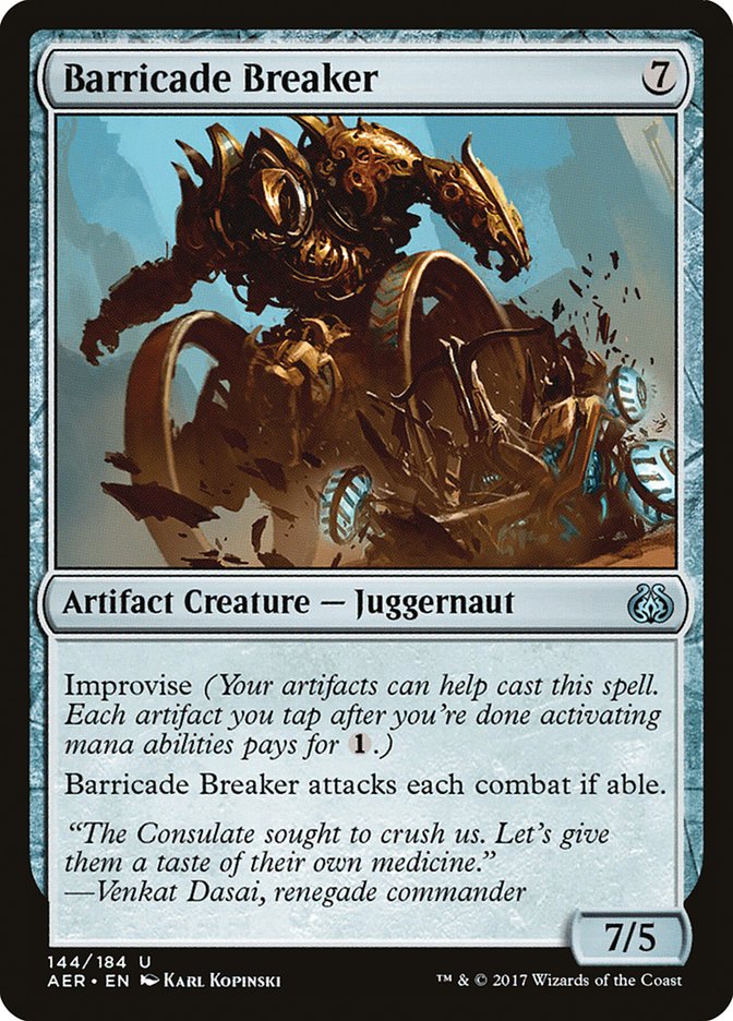 Barricade Breaker [Aether Revolt] | Game Master's Emporium (The New GME)