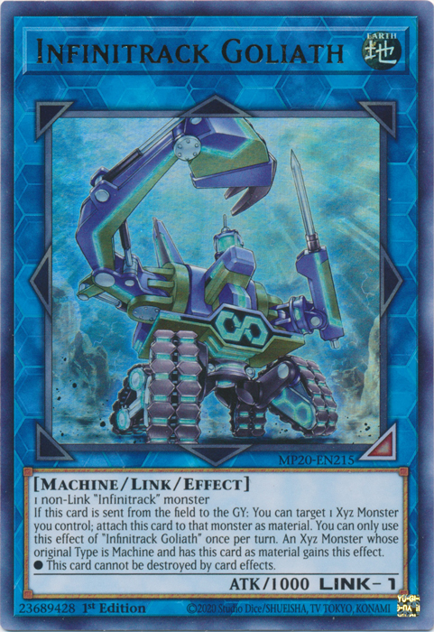 Infinitrack Goliath [MP20-EN215] Ultra Rare | Game Master's Emporium (The New GME)
