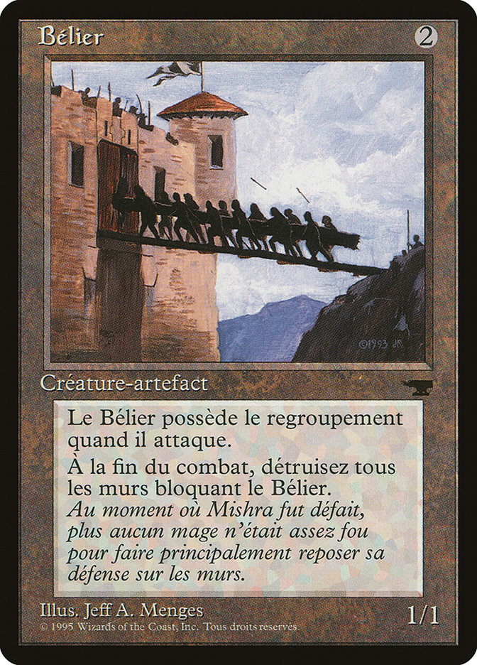 Battering Ram (French) - "Belier" [Renaissance] | Game Master's Emporium (The New GME)
