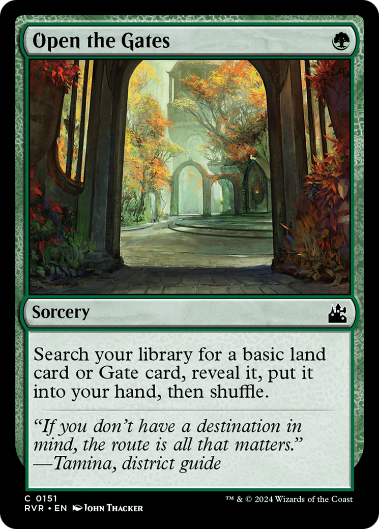 Open the Gates [Ravnica Remastered] | Game Master's Emporium (The New GME)