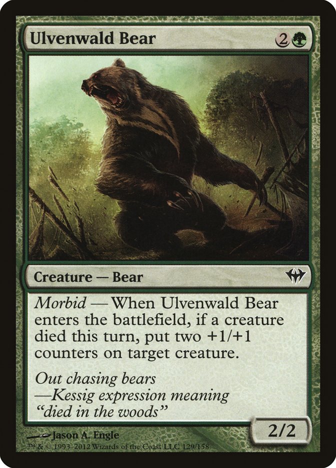 Ulvenwald Bear [Dark Ascension] | Game Master's Emporium (The New GME)