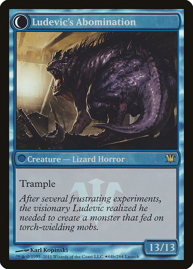 Ludevic's Test Subject // Ludevic's Abomination (Launch) [Innistrad Prerelease Promos] | Game Master's Emporium (The New GME)