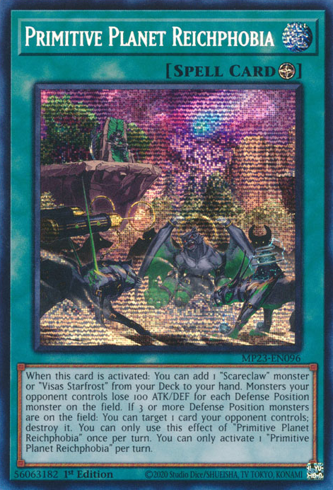 Primitive Planet Reichphobia [MP23-EN096] Prismatic Secret Rare | Game Master's Emporium (The New GME)