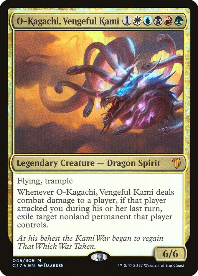 O-Kagachi, Vengeful Kami [Commander 2017] | Game Master's Emporium (The New GME)