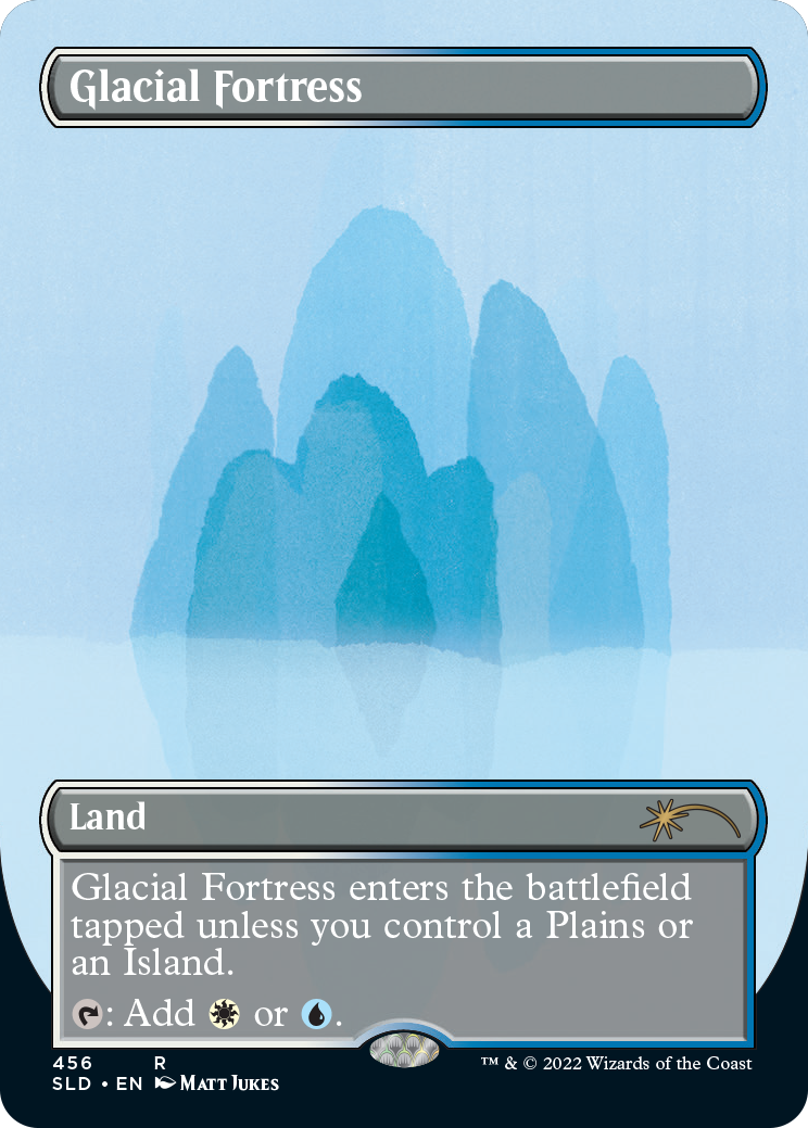 Glacial Fortress (Borderless) [Secret Lair Drop Series] | Game Master's Emporium (The New GME)