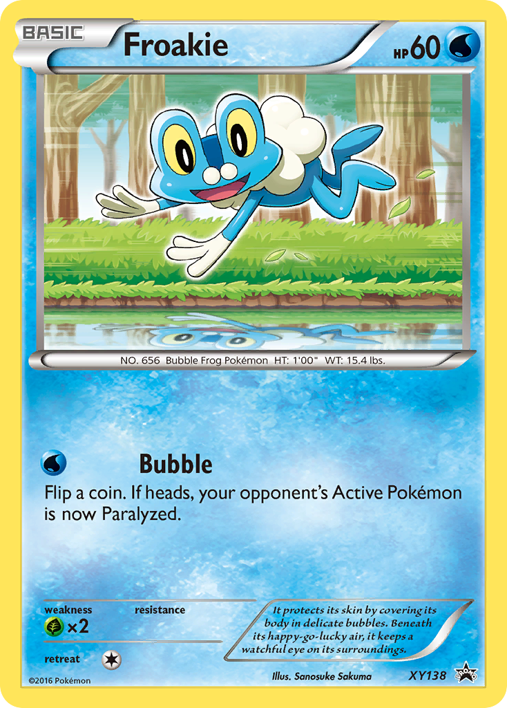 Froakie (XY138) [XY: Black Star Promos] | Game Master's Emporium (The New GME)