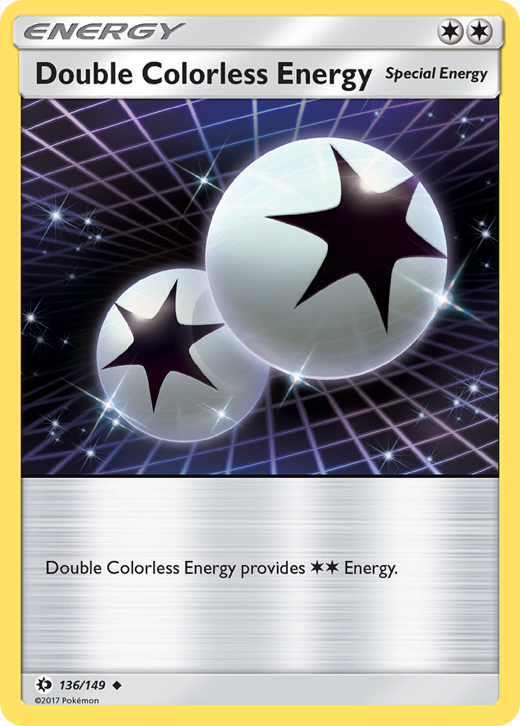 Double Colorless Energy (136/149) [Sun & Moon: Base Set] | Game Master's Emporium (The New GME)