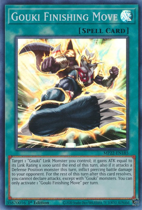 Gouki Finishing Move [MP22-EN185] Super Rare | Game Master's Emporium (The New GME)