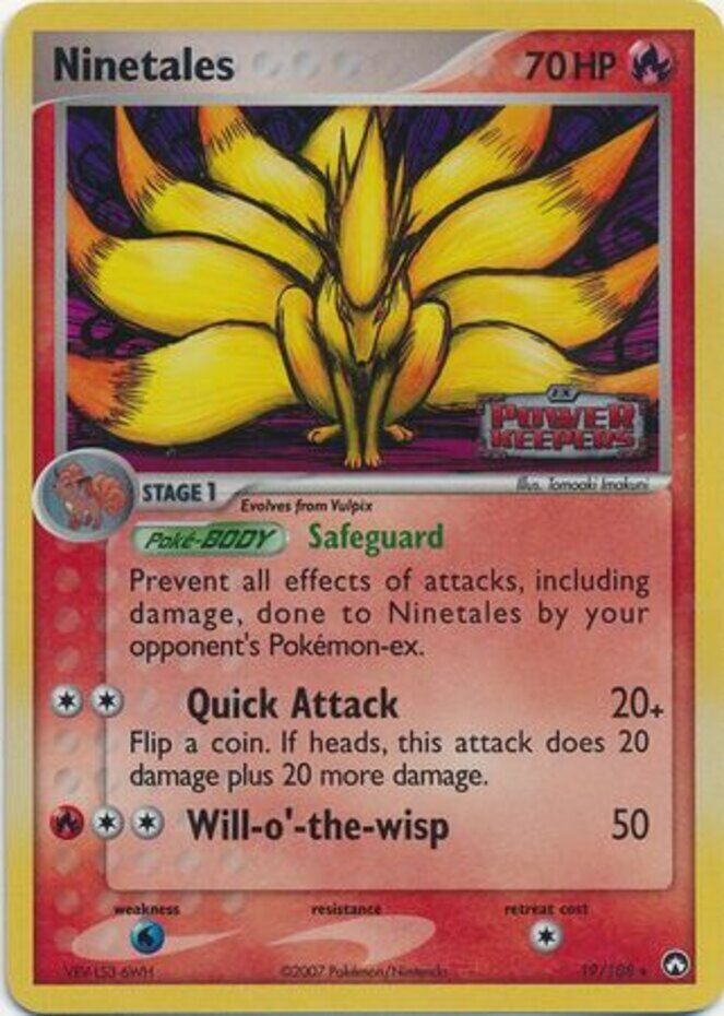 Ninetales (19/108) (Stamped) [EX: Power Keepers] | Game Master's Emporium (The New GME)