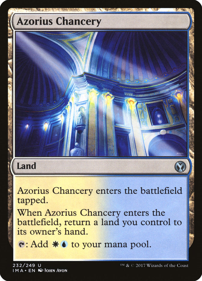 Azorius Chancery [Iconic Masters] | Game Master's Emporium (The New GME)